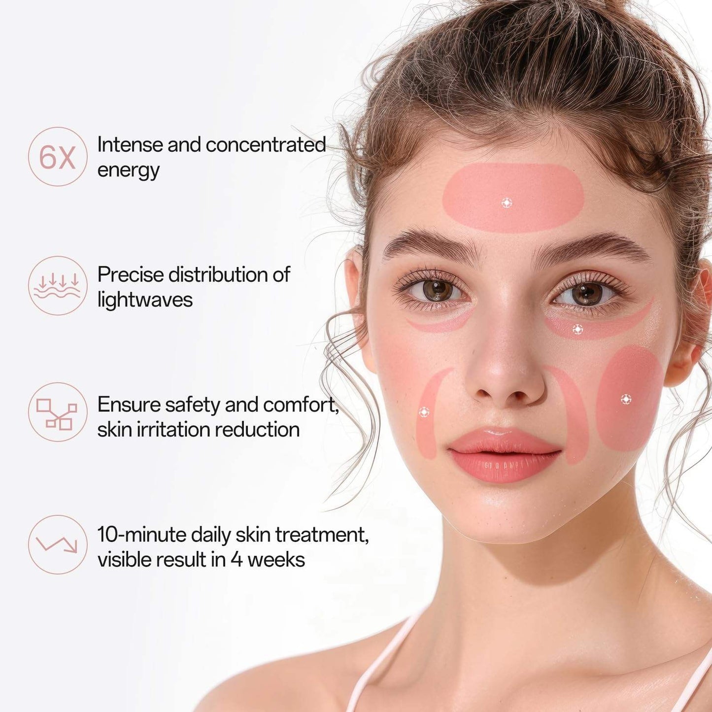 Премиум LED Силикон Арьс Арчилгааны Маск (7 өнгийн гэрэлтэй)